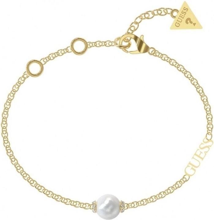 Produktbild Guess Lovely Gold Plated Bracelet with Pearl Underwater Love JUBB02269JWYG - Dimension: 14.5 - (14.60 cm, Edelstahl)