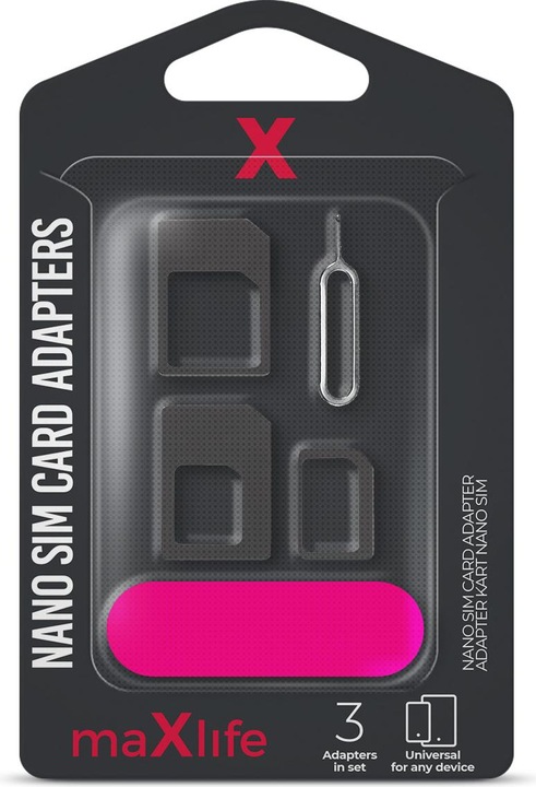 Actual product image Maxlife SIM Card Adapter