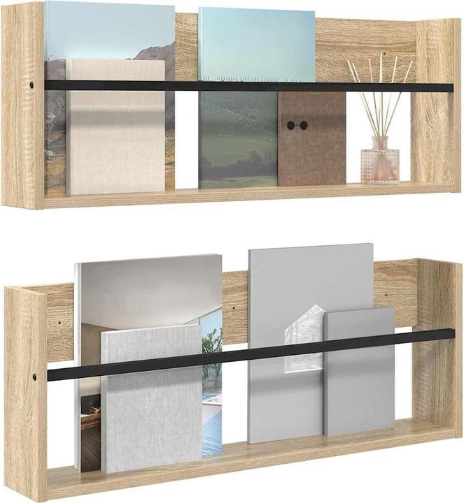 Actual product image vidaXL Wandaufbewahrung (12 x 12 x 30 cm)