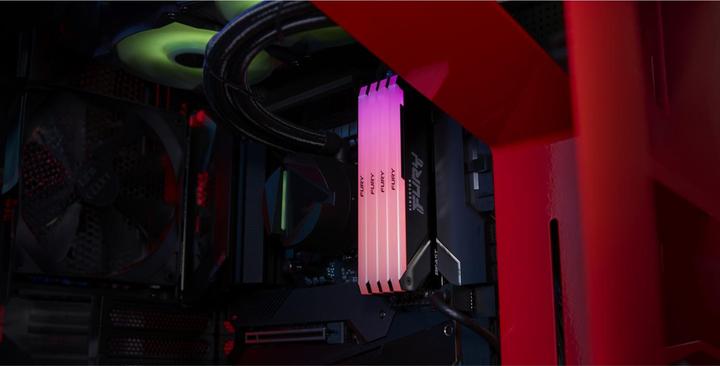 Actual product image Kingston 8GB DDR4-3200MT/s CL16 (1 x 8GB, 3200 MHz, DDR4-RAM, DIMM)