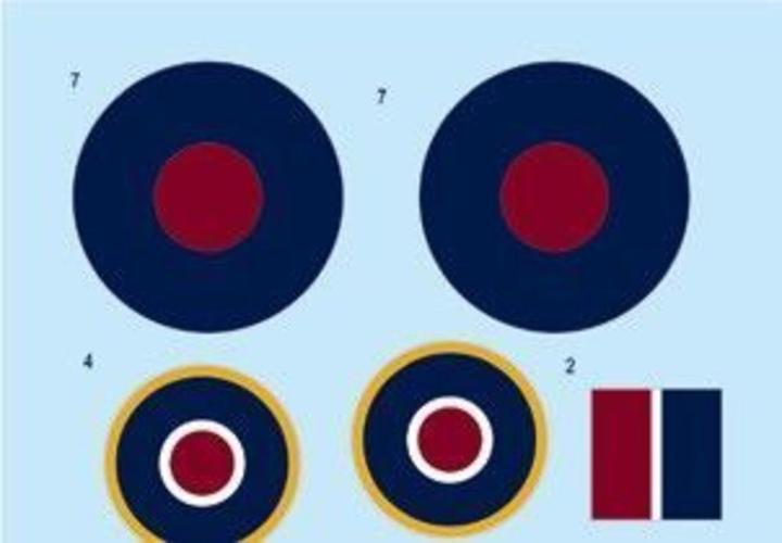 Produktbild Eduard Tempest roundels early for