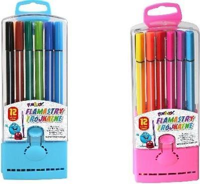 Image du produit Titanum Dreieckige Marker, 12 Farben, Mix (12x)