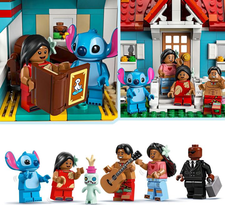 Actual product image LEGO The beach house from Lilo and Stitch (43268, LEGO Disney)