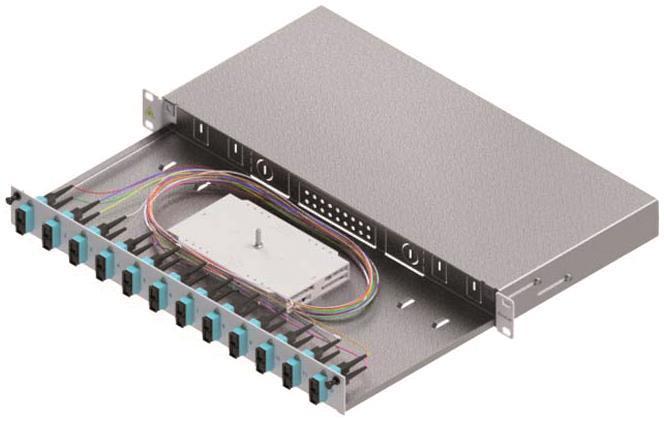 ZVK Boîtier d'épissure pour fibre optique Easylan Basic LSB1B113 (Boîte de jonction)