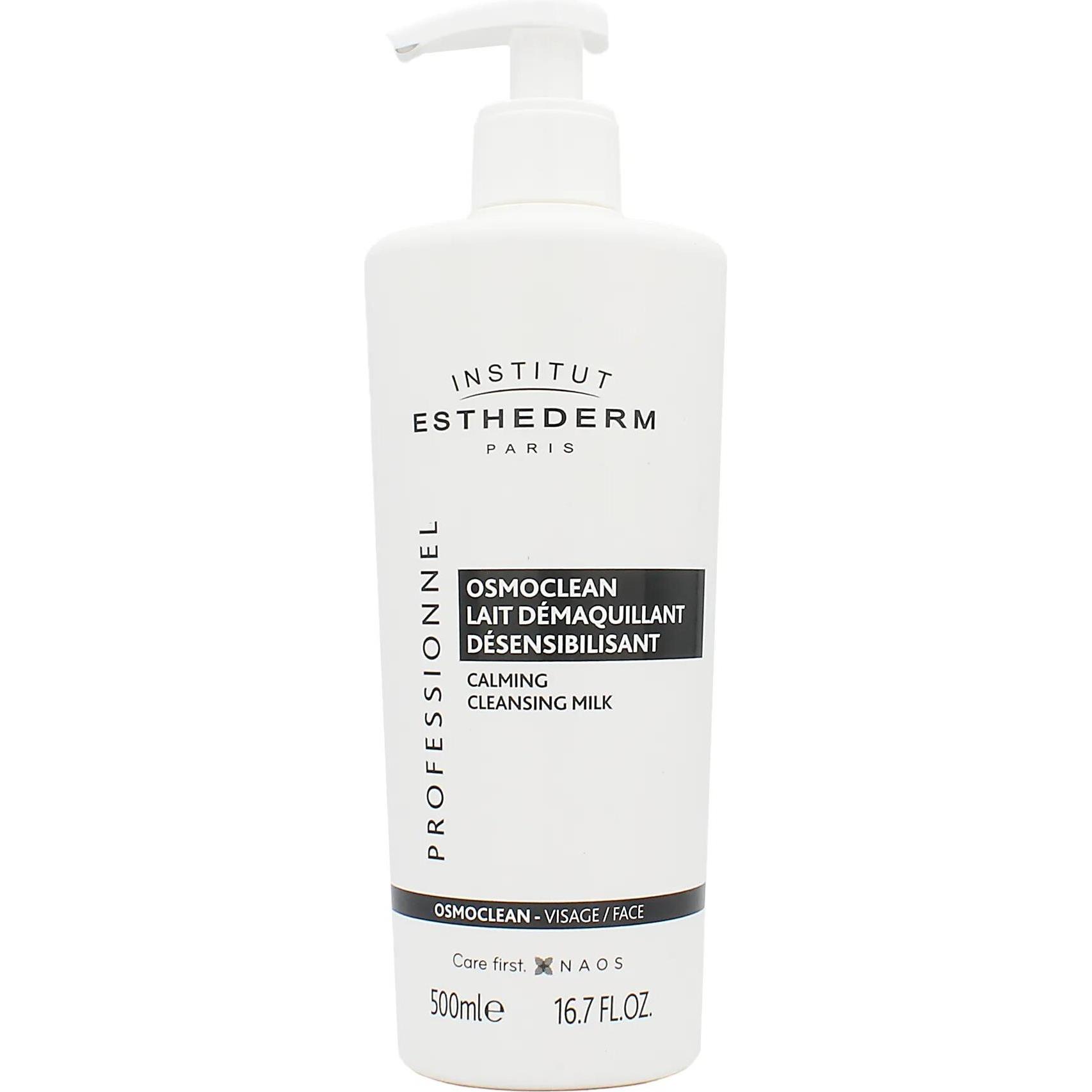 Institut Esthederm, Pulizia viso, Esthederm Beruhigende Reinigungsmilch 500 ml (Lozione detergente, 500 ml)