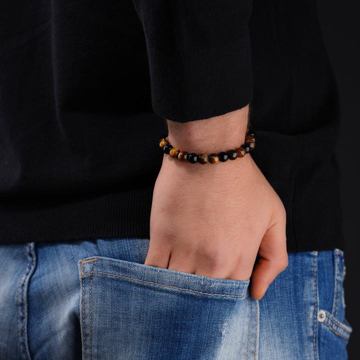 Image du produit Police Bracelet Sphères (22 cm, Acier inoxydable)