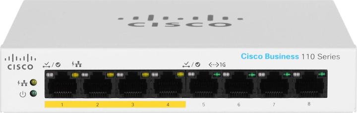 Produktbild Cisco CBS110-8PP-D-EU (8 Ports)