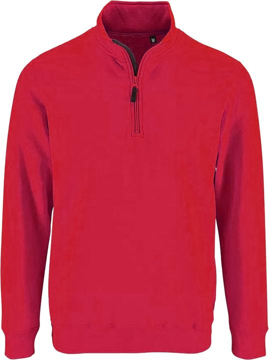 Actual product image Sols Stan Contrast Zip Sweatshirt (L)