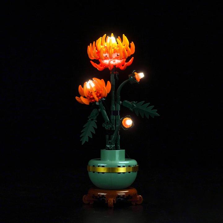 BrickBling LED Licht Set für LEGO - Chrysantheme (10368)