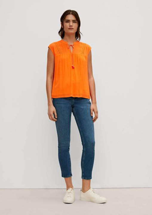 Actual product image Comma Bluse Bluse mit Spitzendetails (44)
