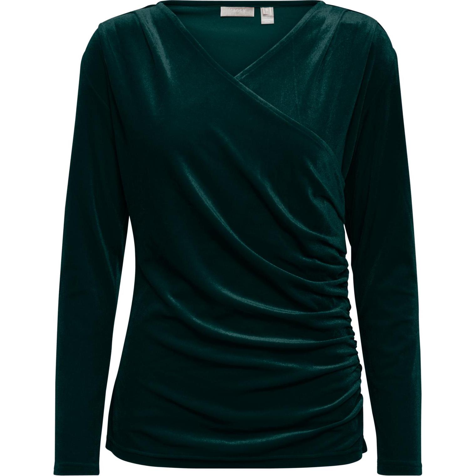 Fransa, Damen, Sportshirt, t-hirt frana caandra (S), Braun, S