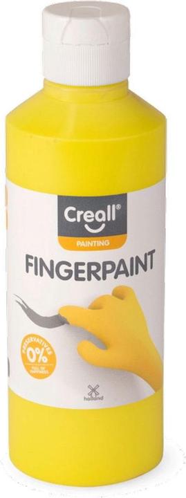 Produktbild Creall Fingerfarbe, konservierungsmittelfrei, Gelb – 250 ml (250 ml)