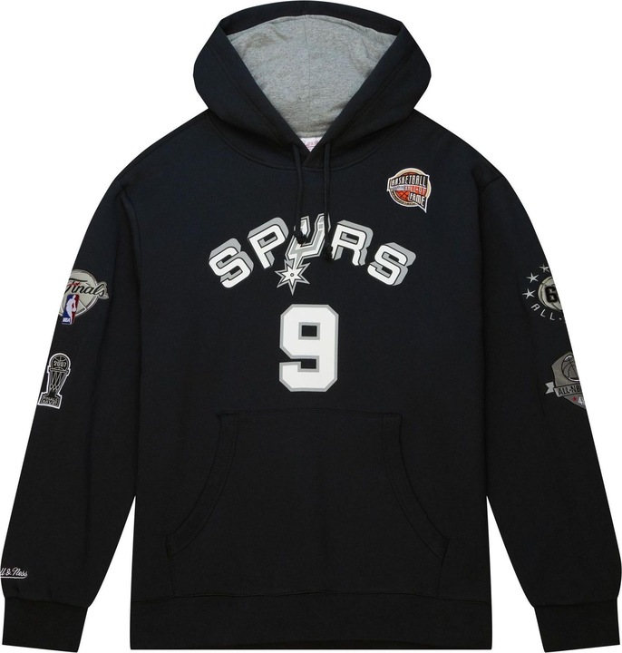 Produktbild Mitchell & Ness Tony Parker San Antonio Spurs HALL OF FAME Hoody - S (S)