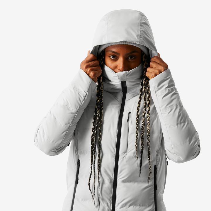 Produktbild Wedze Skijacke Damen wattiert warm wasserdicht - 900 beige (S)