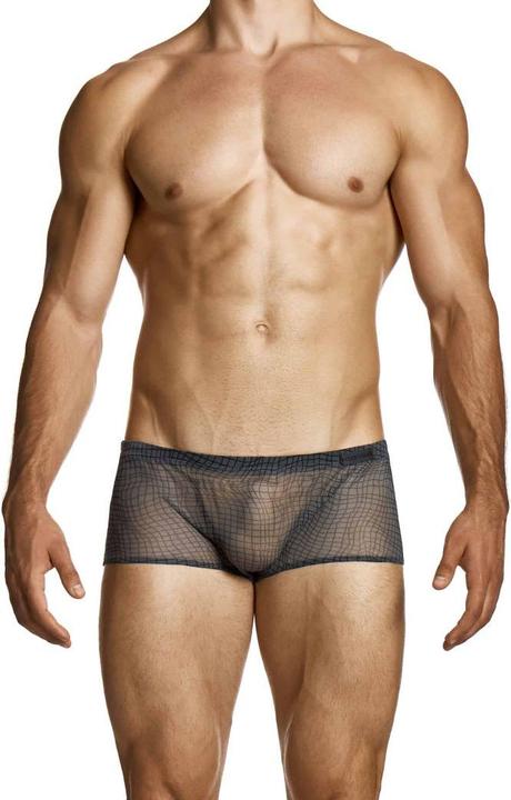 Produktbild Abstract Net Brazil Boxer Grau Medium (M, Einzelpack)