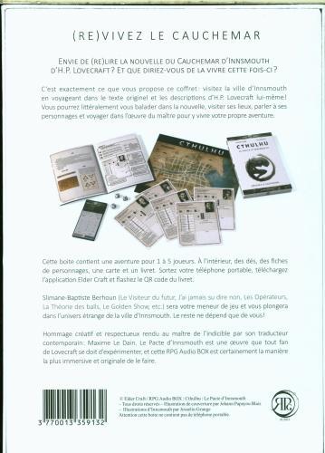 Actual product image Elder-Craft RPG Audio Box - Cthulhu : Le Pacte d'Innsmouth (French)