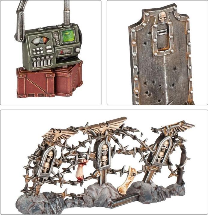 Image du produit Games Workshop Warhammer 40k - Kill Team Amelioration : Pack d'Equipements (Matières plastiques)