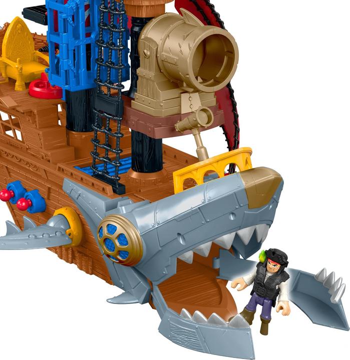 Produktbild Mattel Haimaul-Piratenschiff