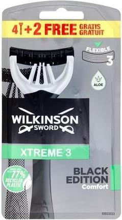 Produktbild Wilkinson R G & Extreme Activ 3, Rasiermesser, 4 + 2 Teile