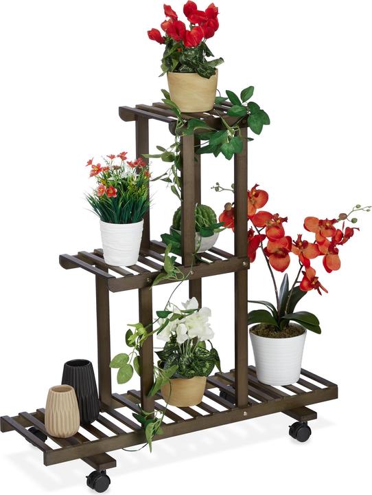 Actual product image Relaxdays Plant shelf