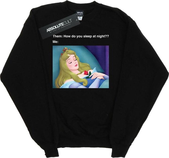 Actual product image Disney Boys Sleeping Beauty Meme Sweatshirt (116)
