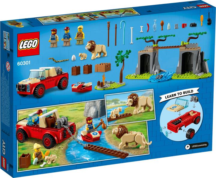 Produktbild LEGO Tierrettungs-Geländewagen (60301, LEGO City)