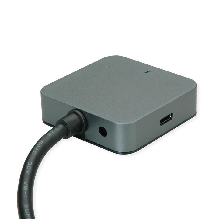 Produktbild Value USB3.2 Gen1 Hub w. Extension (USB-C, 4 Ports)