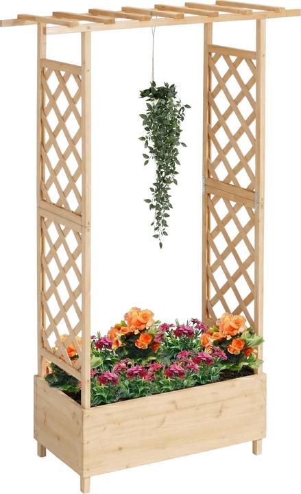 Actual product image Relaxdays Planter Trellis