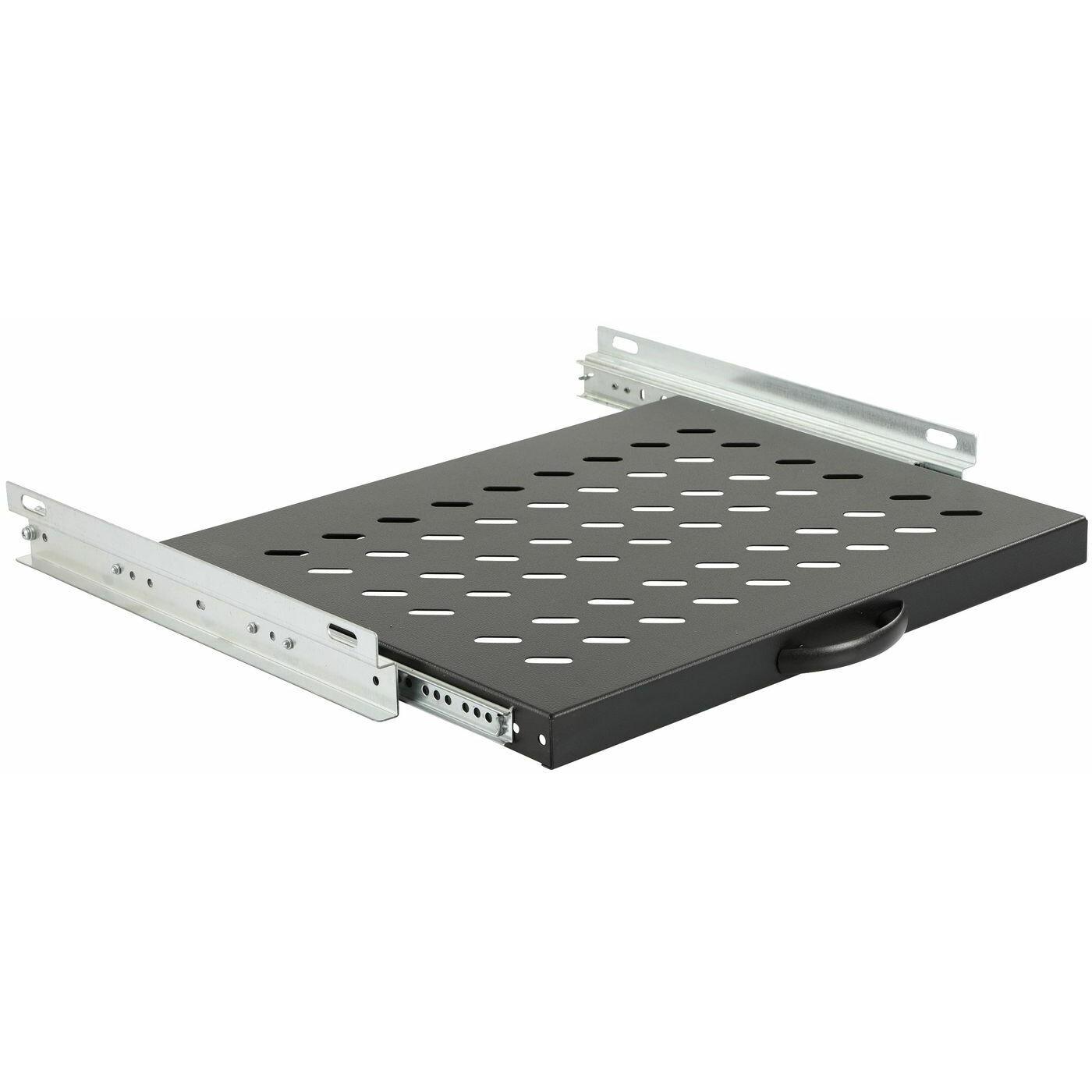 Thumbnail - Logon RAS600BL rack-toebehoren Rack shelf, Serverschrank Zubehör, Schwarz