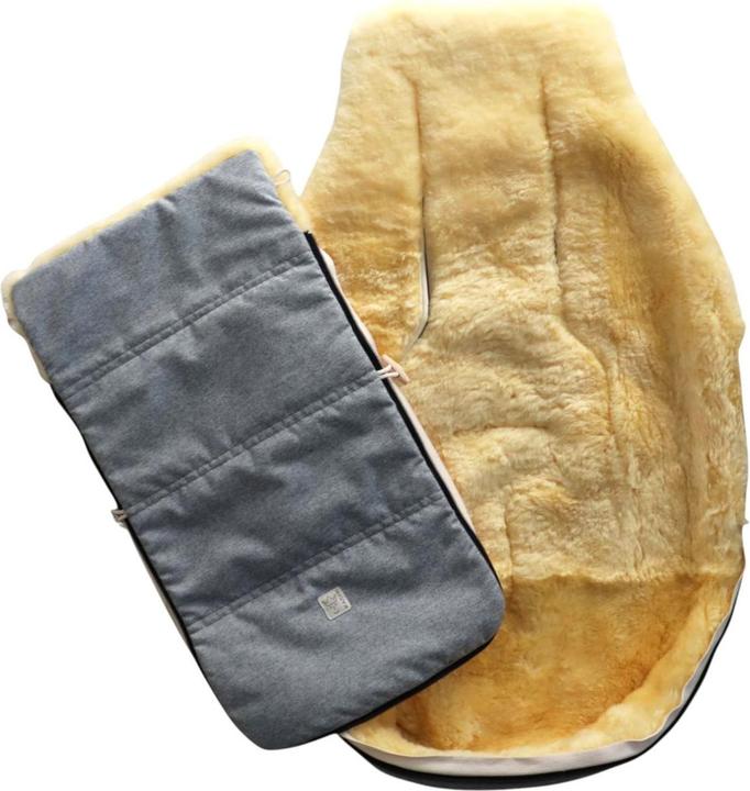 Image du produit Kaiser Baby Kaiser Lammfell Fusssack Dublas 2.0, light grey melange
