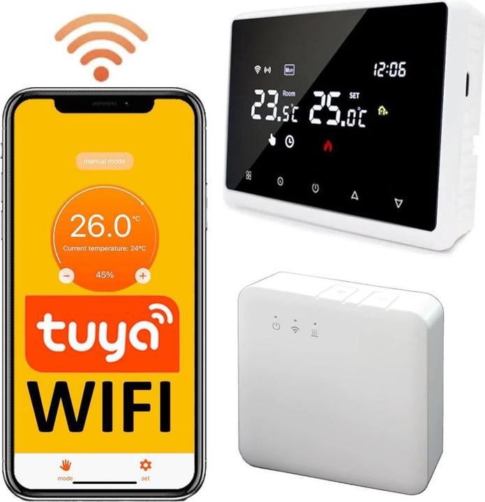 Produktbild No Name WiFi-Thermostat Tuya
