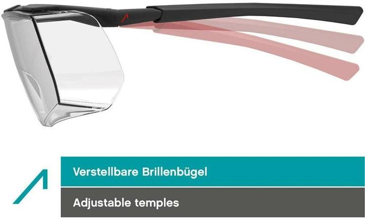 Actual product image Ace Schutzbrille Evo OTG für Brillenträger Transparent