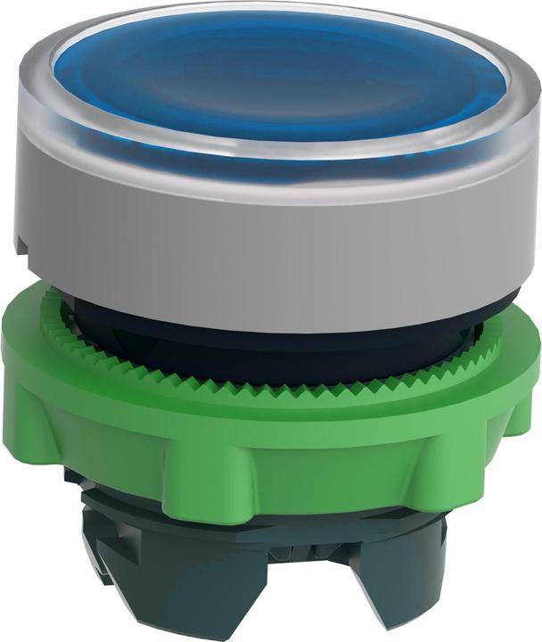 Produktbild Schneider Electric Leuchtdrucktaster, Front, tastend, für ZB5AA68C0
