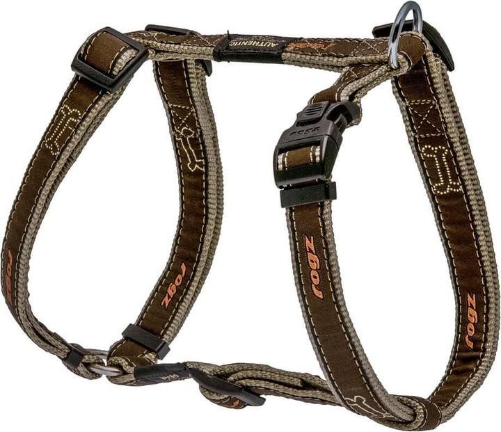 Actual product image Rogz Harnais Fancy Dress Bones (45, 46, 47, 48, 49, 50, 52, 54, 56, 58, 60, 62, 68, Dog)