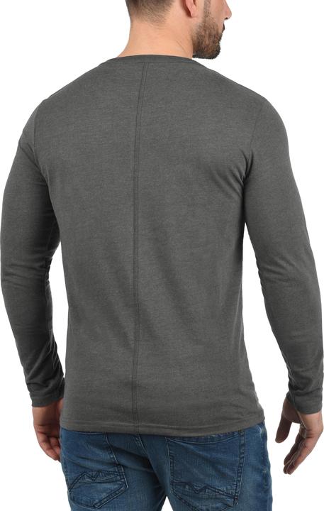 Immagine prodotto Solid Doriano Maglia Maglie A Maniche Lunghe Da Uomo Con Collo Grandad (L)