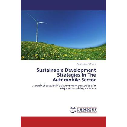 Sustainable Development Strategies In The Automobile Sector, Fachbücher