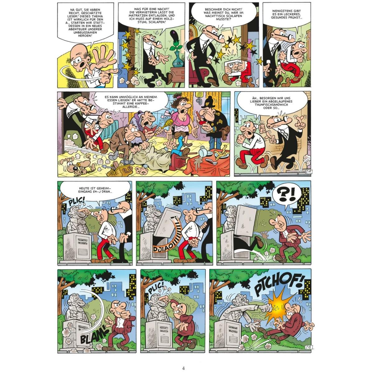 Thumbnail - Clever und Smart Sonderband 9: Mama Bakterius, Belletristik von Francisco Ibáñez