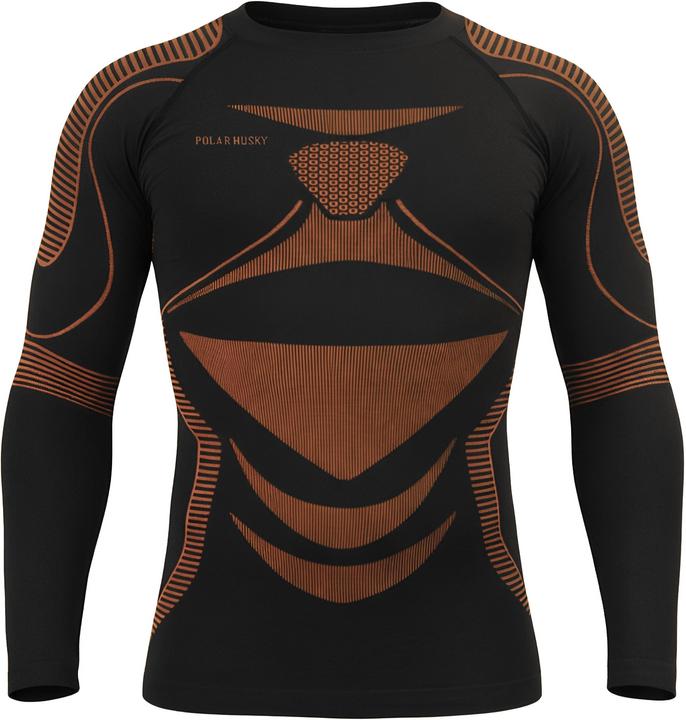 Produktbild Normani 2 x Thermooberteil Langarm Shirt Skiunterwäsche für Herren - 9874 (52, 54, L, XL)