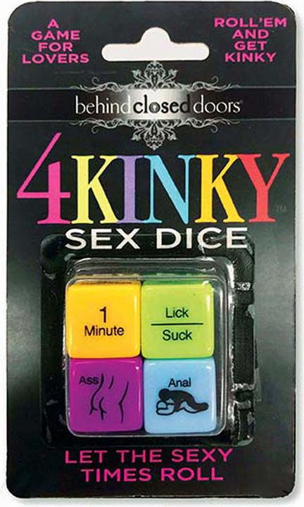 Little Genie Productions 4 Kinky Sex Dice (Jeux de dés, Allemand)
