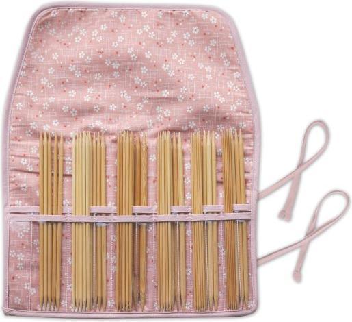 Seeknit Koshitsu Nadelspiele im Set 2,00 - 8,00 mm 20cm Pink