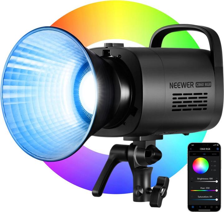 Produktbild Neewer CB60 RGB LED Video Light With App Control (Videoleuchte)