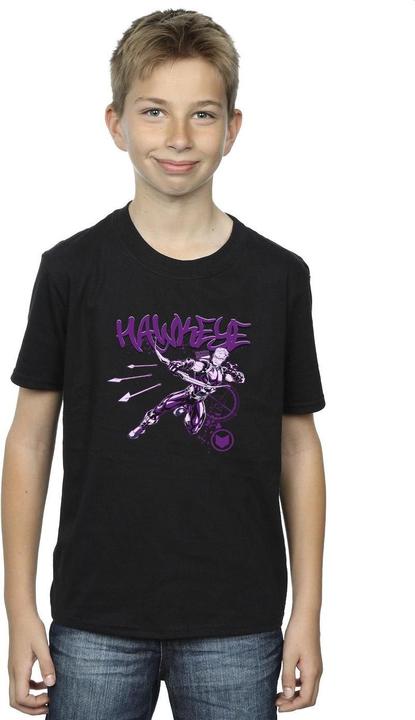 Actual product image Boys Hawkeye Shoots T-Shirt (152, 158)