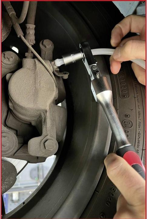 Actual product image KS Tools Brake bleeding spanner set for VAG, 11-piece