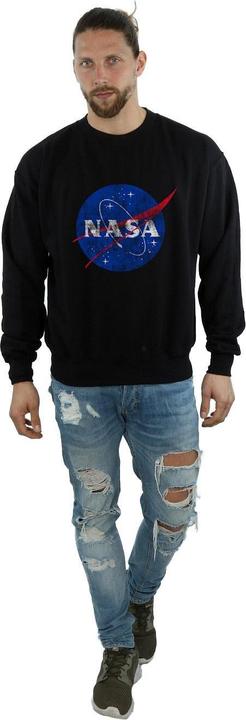 Produktbild Nasa Classic Insignia Logo Distressed Sweatshirt (L)