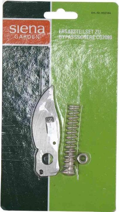 Productafbeelding Siena Garden Siena onderdelenset voor bypass-schaar CG2080 voor artikelnummer: D69056, bestaande uit mes