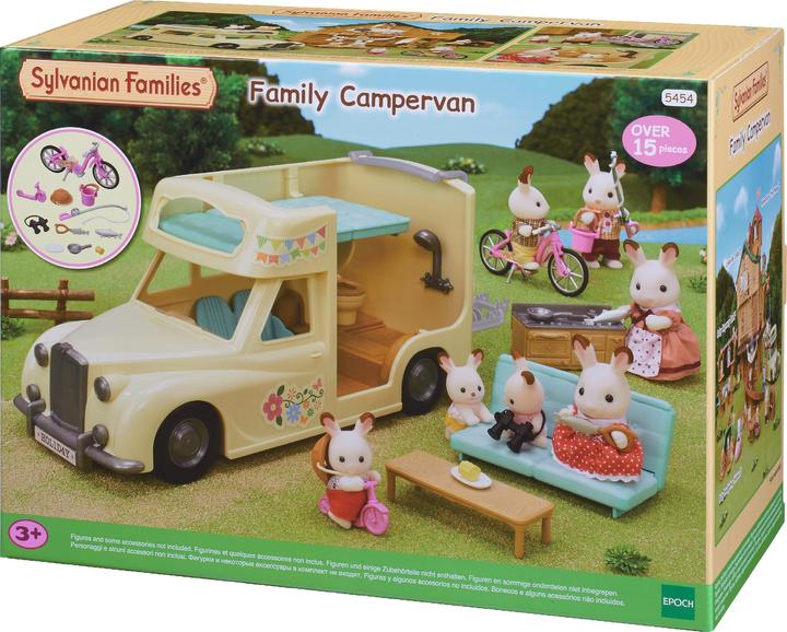 Actual product image Sylvanian Families family campervan