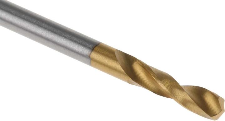 Actual product image RS PRO HSS TIN Straight Stub Drill DIN 2.5mm (2.5 mm)