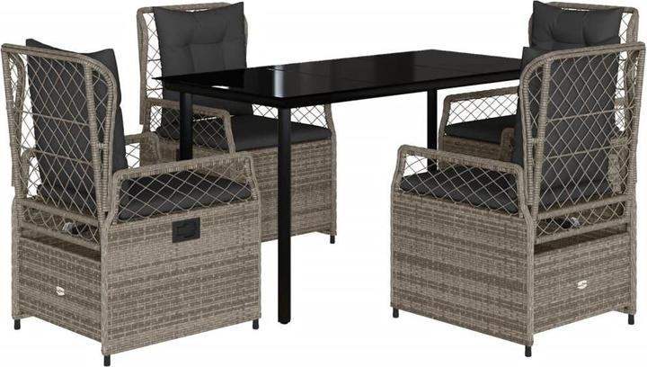 Produktbild vidaXL Garten Essgruppe (140 x 70 x 74 cm)