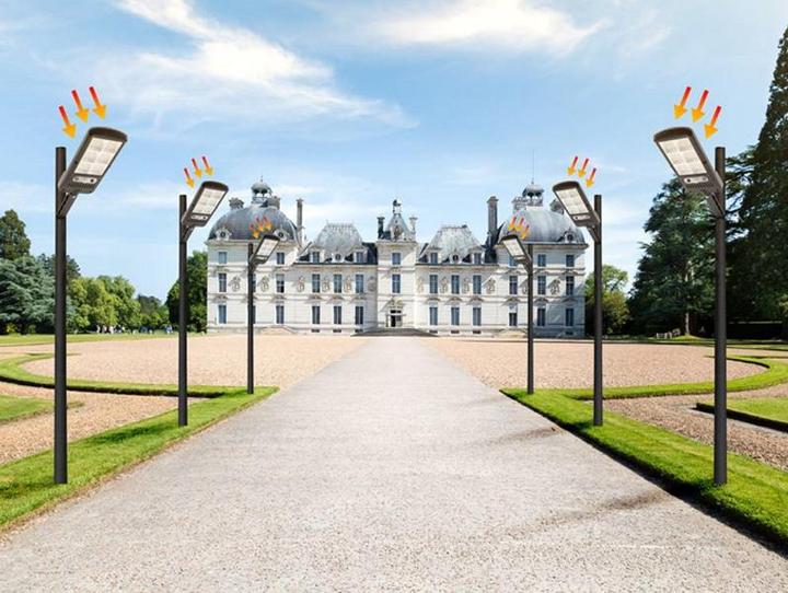 Produktbild Lasmex Solarlampe LTC 120-LED SMD 24W 1800lm 1800mAh + RC (1800 lm)