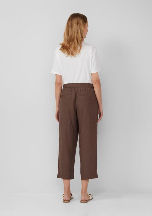 Immagine prodotto S.Oliver Hose High-Rise Culotte aus Leinenmix im Relaxed Fit (42)